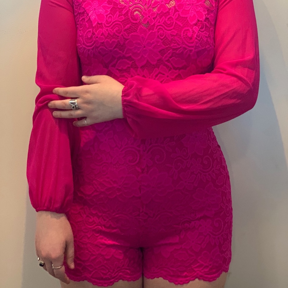 bebe Formal Romper